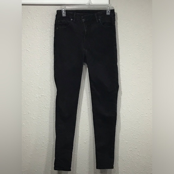 American Eagle Outfitters Black Skinny Jeans - Picture 1 of 6